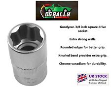 Goodyear 3/8" Drive Standard Shallow Square Metric Socket 10mm Genuine Quality