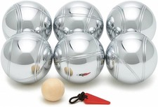 6 French Boules Set Stainless