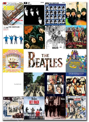 The beatles print poster - the, print/poster