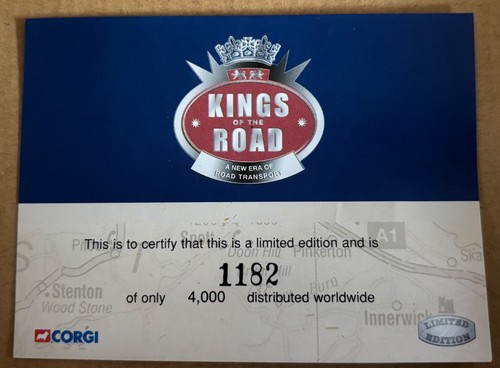 Corgi kings the road - of,