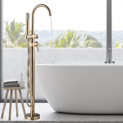 Freestanding bath tub - bath, filler