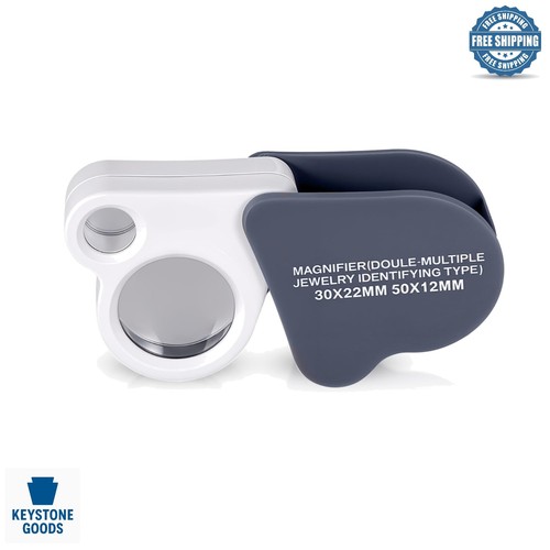 30x 50x pocket jewelers loupe - pocket,