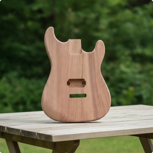 Electric guitar body blank - guitar, diy