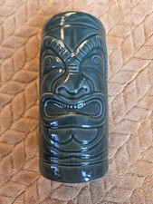 IKEA Frekvens Tiki Mug Maria Vinka Hawaiian Inspired Green
