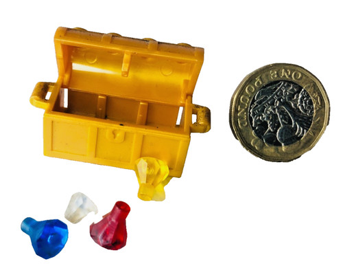 Lego treasure chest - with, gems