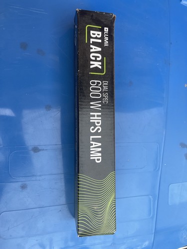 Lumii black 600w hps bulb - black,