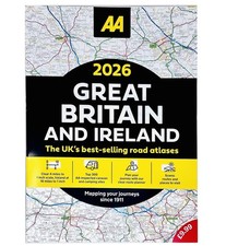 Great Britain And Ireland: AA 2026 Road Atlas Map Paperback – 23 Jun. 2025 