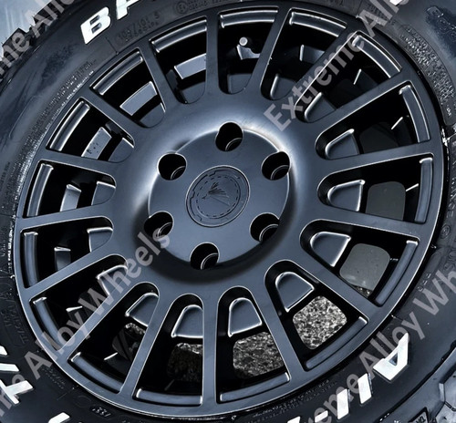 Black alloy wheels - black,