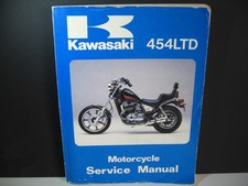 Kawasaki 454LTD Manual, Kawasaki Motorcycle Service Manual 1984, Repair Manual