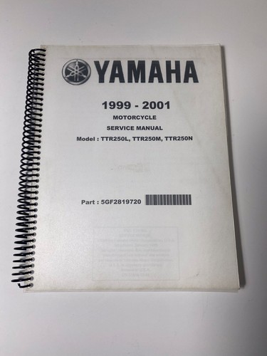 Yamaha ttr250 n - l, service