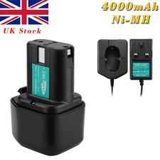 4000mAh Battery/Charger For Hitachi 7.2V 325292 EB7 EB712S EB714S Ni-MH Nail Gun