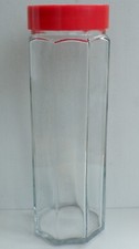 Vintage Spaghetti Glass Jar