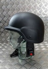 Genuine British Army Cadet Mk7 Style Fully Adjustable Helmet With Camo Cover