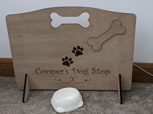 Personalised dog gate pet - personalised,