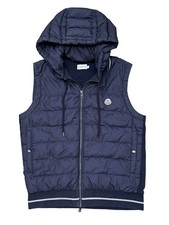 Moncler Gilet Blue Size L Used 100% Authentic RRP£780