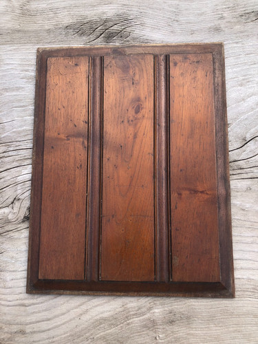 Antique wooden oak panel - antique,