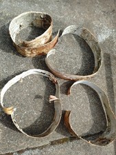  4 Birch Bark Strips Betula