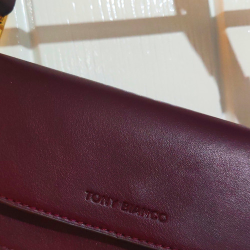 Tony bianco burgundy leather - tony,
