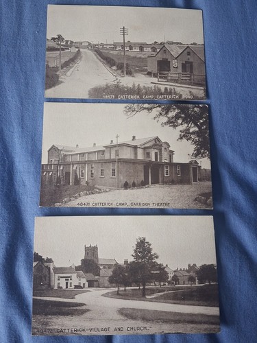 Ww1 postcards catterick - postcards,