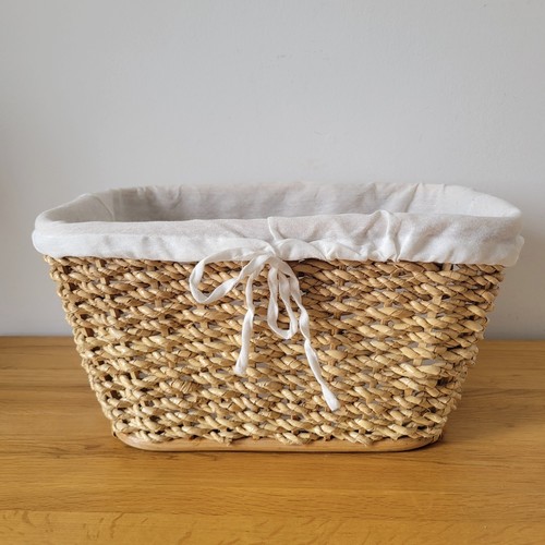 Rope shelf basket - basket, wicker