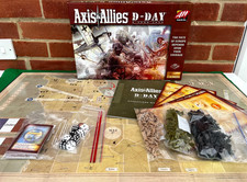 Axis & Allies D-Day strategy WWII board game 2010 Avalon Hill 100% complete VGC