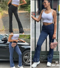 JEGGINGS Jeans Stretch Leggings BOOT CUT Ladies Womens Flare NEW Fashion Pants