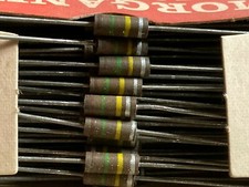 150K 0.5W  - Allen Bradley/Morganite  CARBON Composition Resistors (Pack 20)