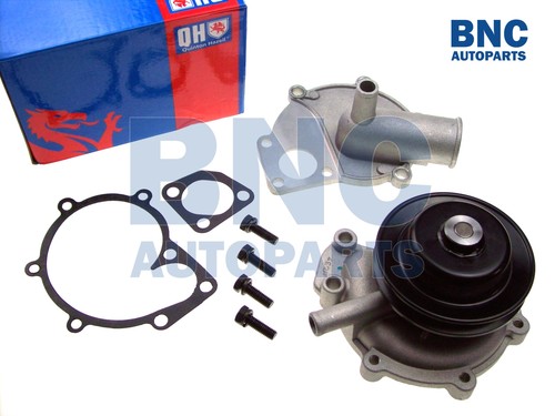 Water pump with back housing - with,