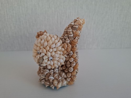 Vintage seashell folk art - folk,