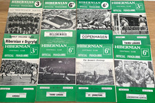 Football programmes - UK - HIBERNIAN in Europe - 1958 to 1978
