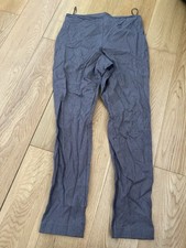 Brown Dogtooth Check Trousers