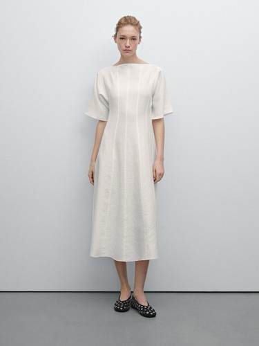 Massimo dutti white boat - white,