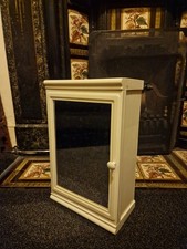 Vintage Mirrored Medicine/bathroom Plastic Cabinet