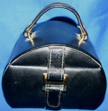 M&S JEWELLERY CASKET  WITH LOTS OF STORAGE & MIRROR - BLACK - USED