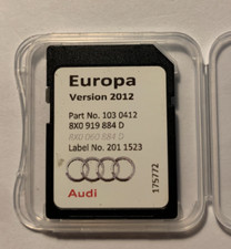 Genuine Audi A1 A6 A7 Q3 RMC Maps Sat Nav SD Card 2012 8X0919884D