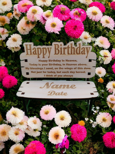 Happy birthday heaven - birthday, grave