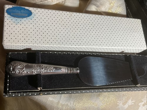 Vintage sterling handle - vintage, pie
