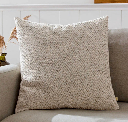 Beige textured chevron - beige,