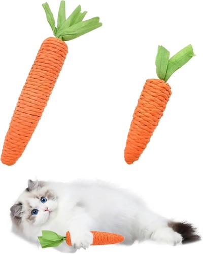 Cat carrot teething - carrot, toy