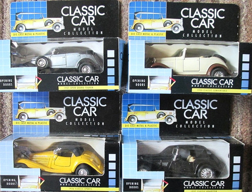 Classic car model collection - classic, x