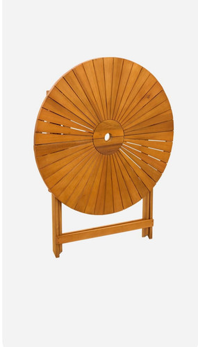 Wooden folding garden - wooden, table