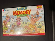 Vintage 1997 Arthur Memory Game Milton Bradley New Sealed