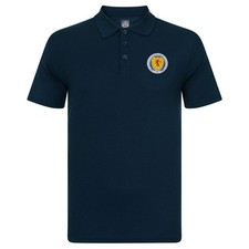 Scotland Mens Polo Shirt Crest