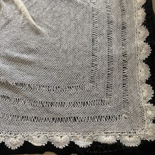 Antique Victorian Wool Lace