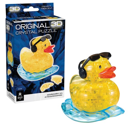 Bepuzzled yellow rock duck - yellow, rock'n
