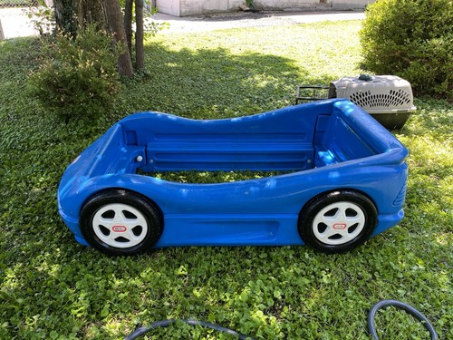 Little tikes blue race car - tikes,