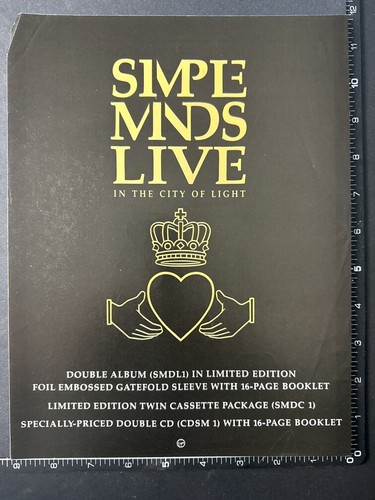 Simple minds live in the - minds,