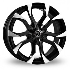 4X VW Beetle 2011 to 2018 Alloy Wheels & Tyres - 18" Wolfrace Assassin Black/...