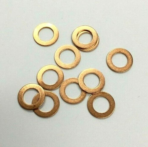 Copper sealing washers 8mm - copper,