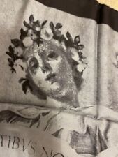 Moschino Scarf Angel Print  Large 86cm x 86cm 100% Silk Square ITALY RRP£165